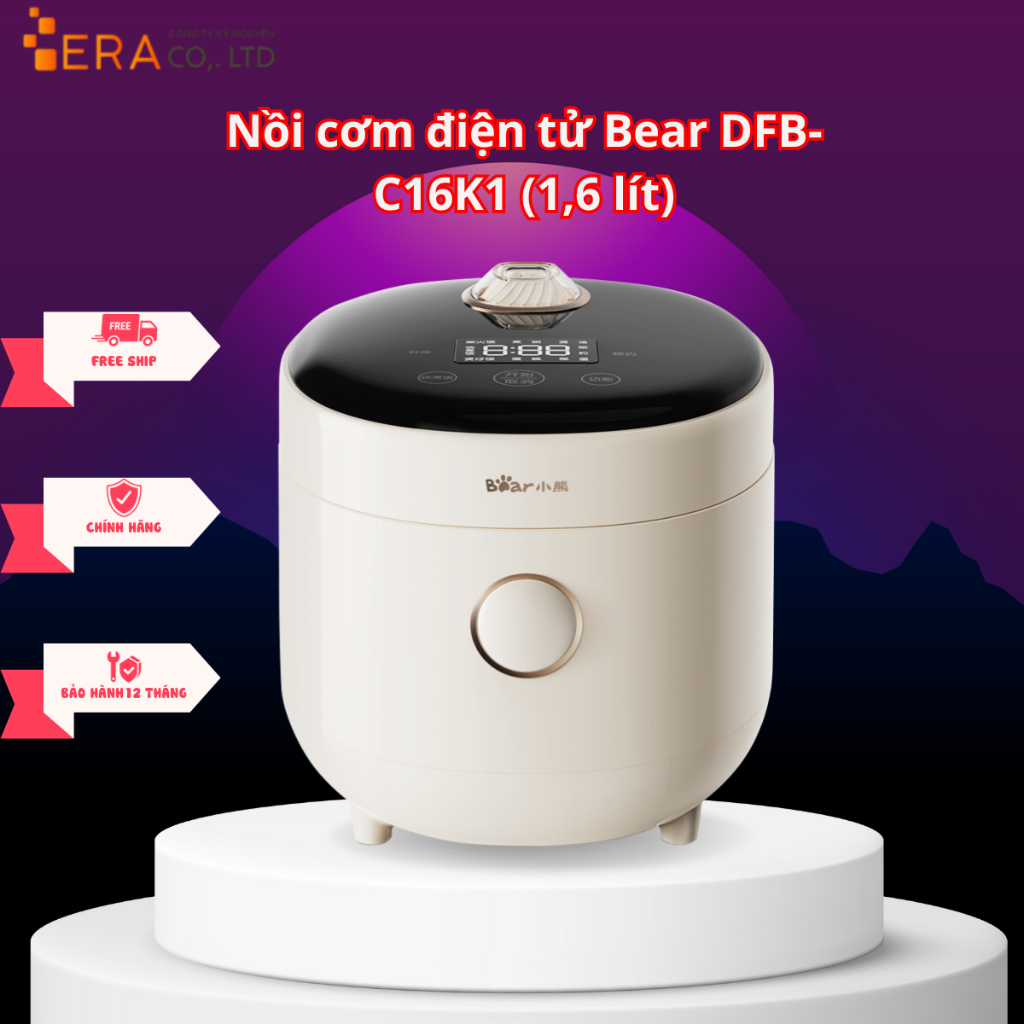 Bear DFB-C16K1 electronic rice cooker (1,6 liters) | Shopee Malaysia