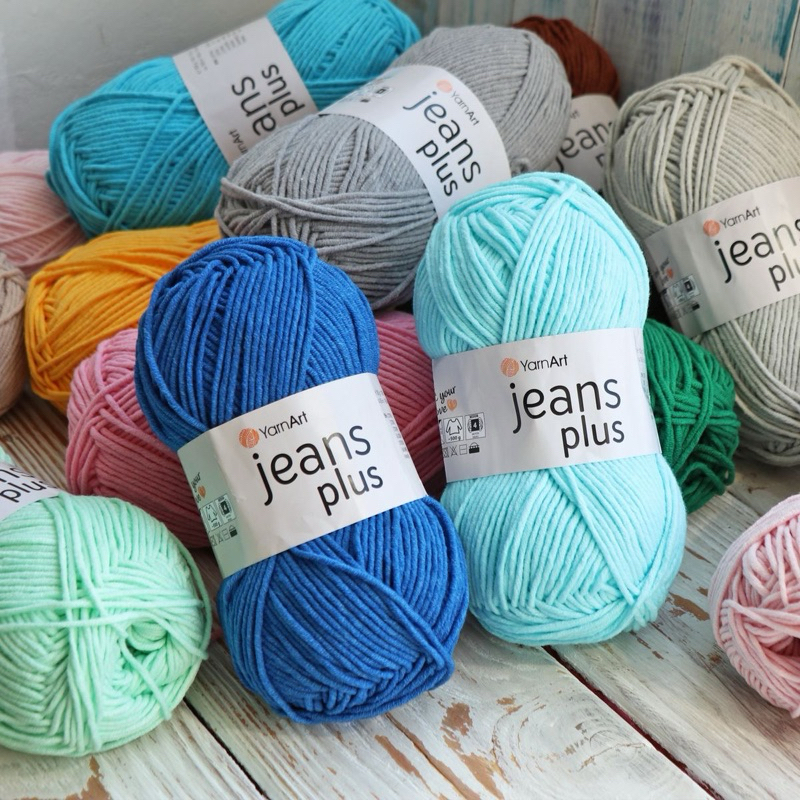 Yarnart JEANS PLUS Turkey wool (roll 100gr) Shopee Malaysia