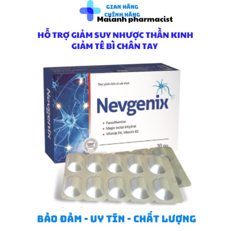 Nevgenix pills - Reduces symptoms of numbness in limbs and helps reduce ...