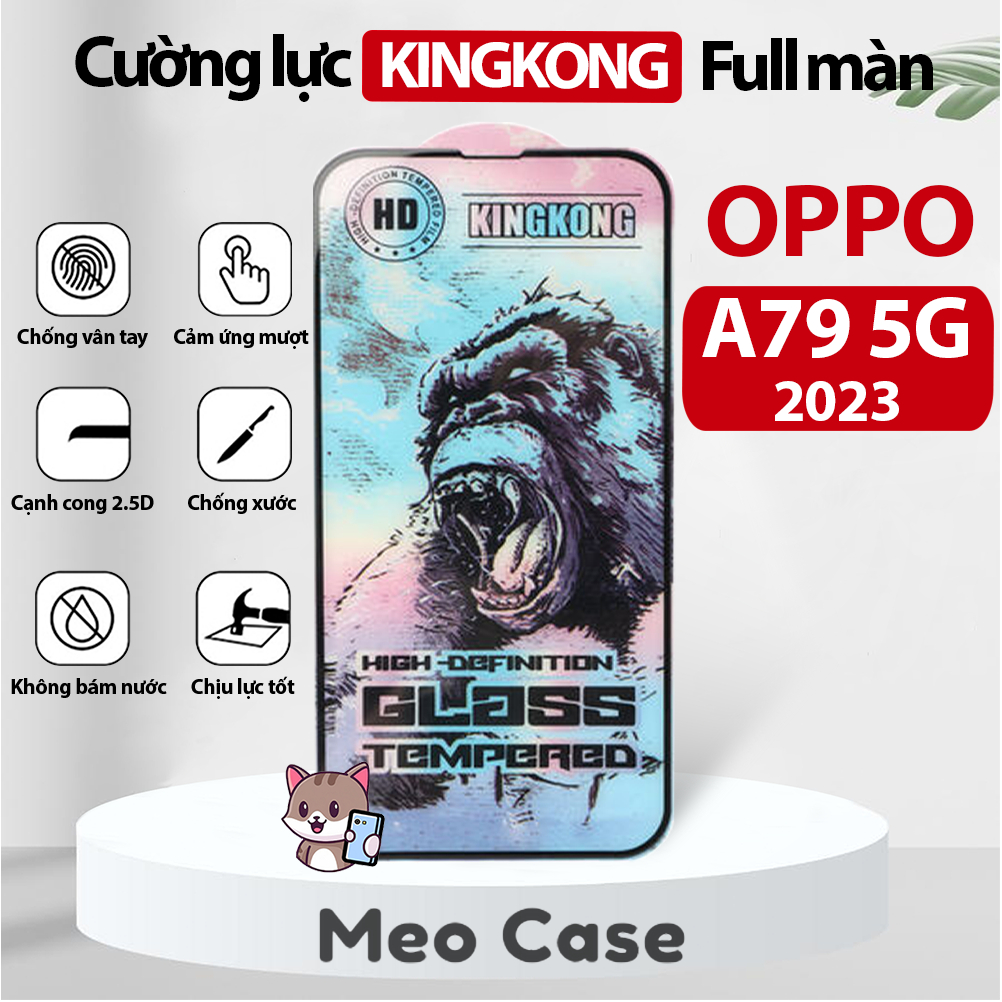 Oppo A79 5G 2023 Tempered Glass, New Generation full Screen Kingkong
