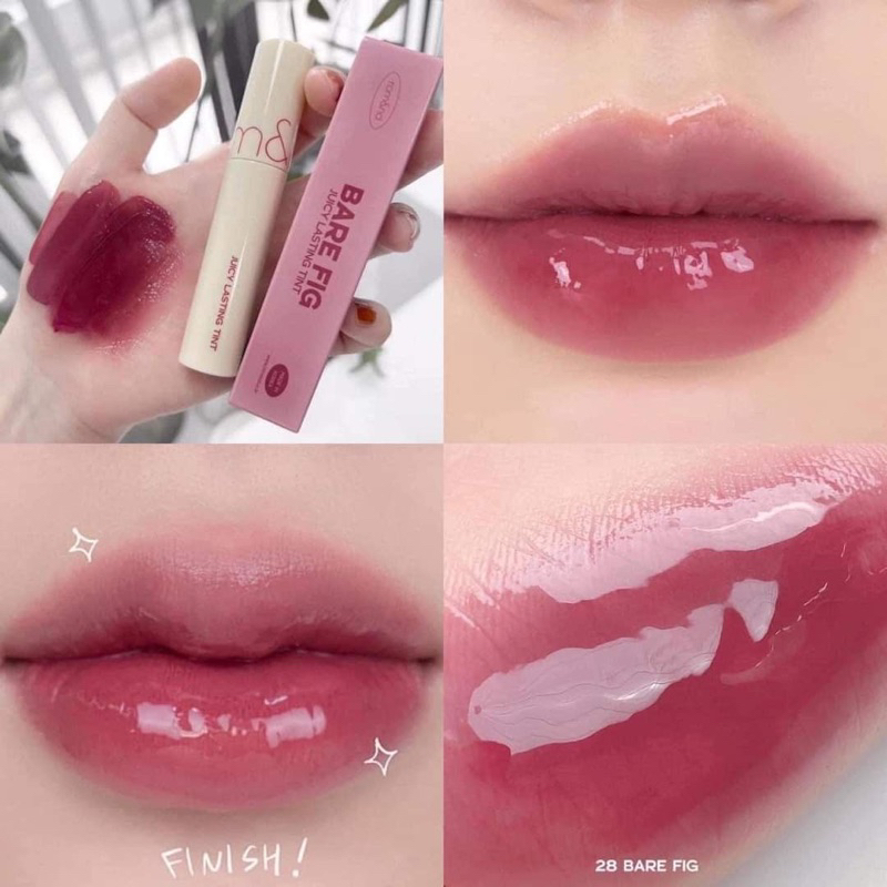 [Detail Lipstick].28 BARE FIG] Romand Juicy Lasting Tint Korean Super ...