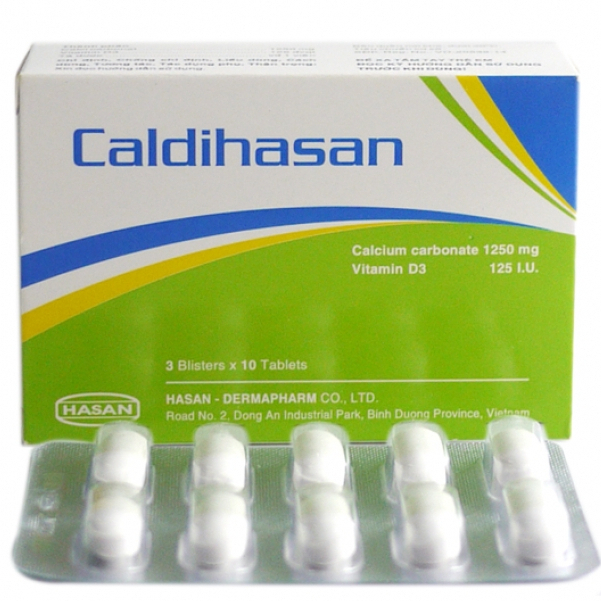 Caldihasan Calcium D3 Supplement For The Body To Prevent Osteoporosis