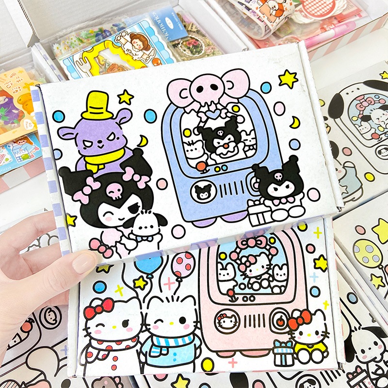 Cartoon gift boxes with many designs - cute folding boxes with snap ...