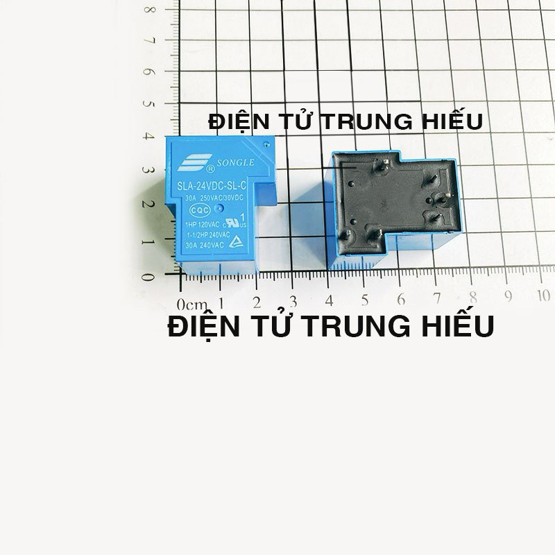 Relay SLA-24VDC-SL-C 24V 30A (6 Pins) | Shopee Malaysia