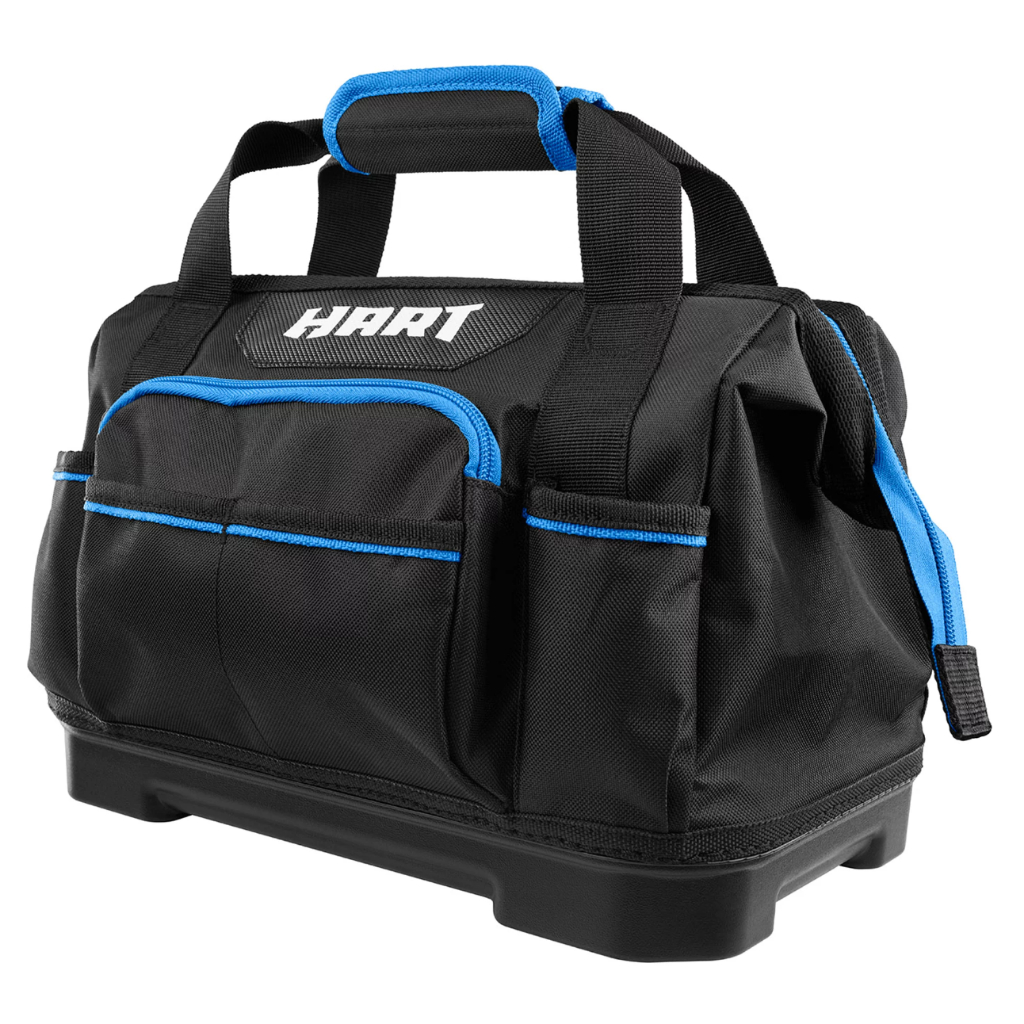 Hart 14inch Hard Bottom Tool Bag Tool Bag, Waterproof Base, 17 Pockets