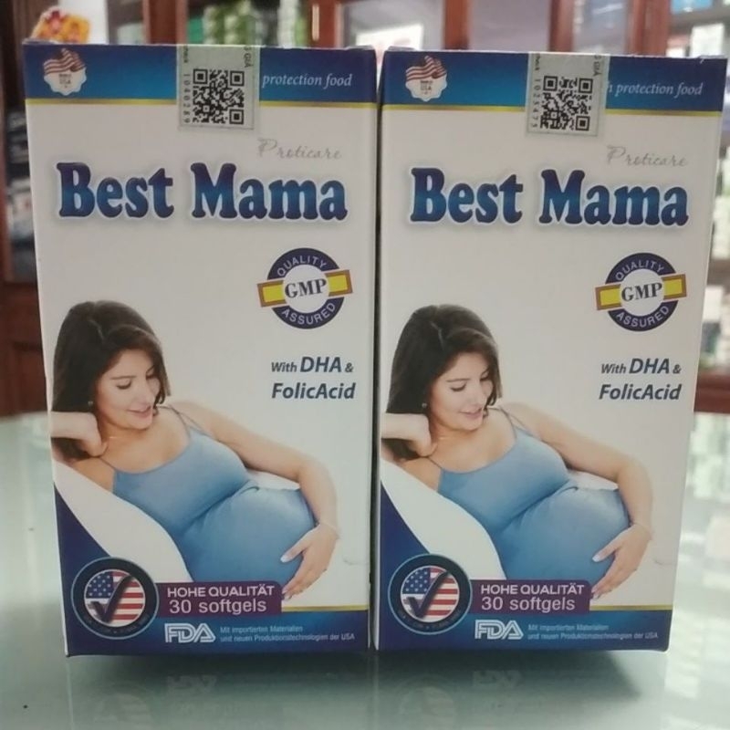 Best Mama Supplements Iron, folic acid, Multivitamins Minerals And DHA