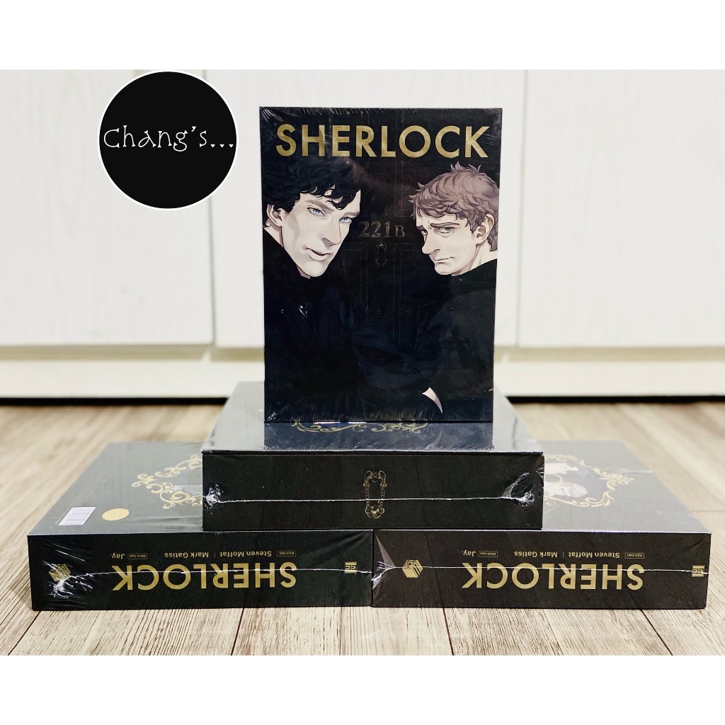 Sherlock Boxset complete set of 3 volumes - Manga Version (Chang's ...