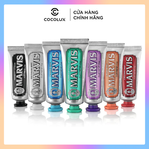 Marvis Flavour Collection Toothpaste Kit (25ml X 7 Tubes) | Shopee Malaysia