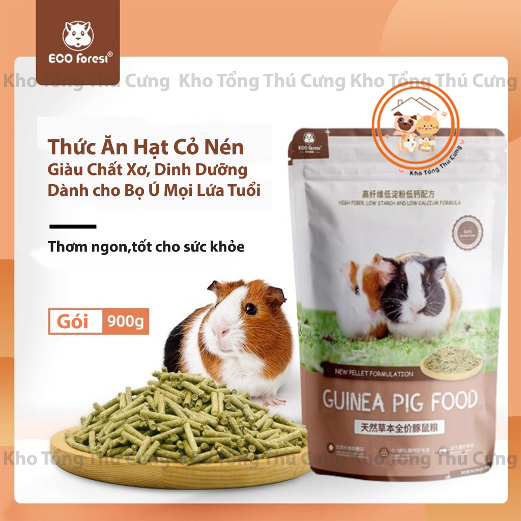 Image showcasing Eco Forest grass food pellets for Guinea Pigs, Guinea Pigs, Guinea Pigs ...