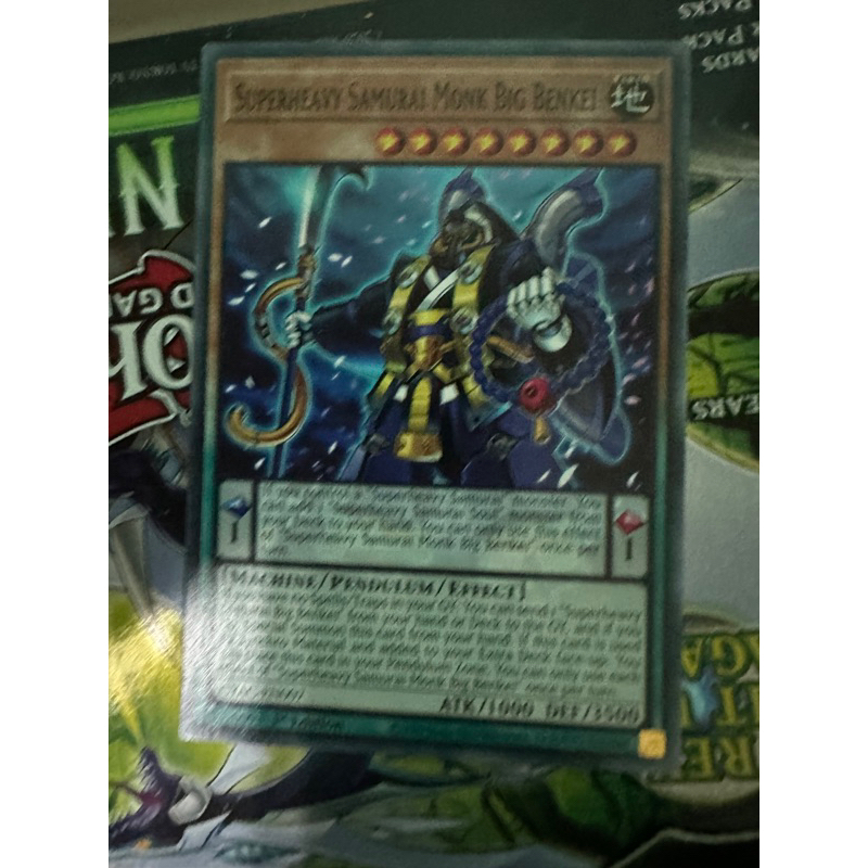 Yugioh Superheavy Samurai Monk Big Benkei Shopee Malaysia