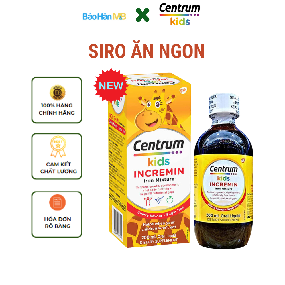 Centrum Kids Incremin Anorexia Syrup 200ml From Australia | Shopee Malaysia