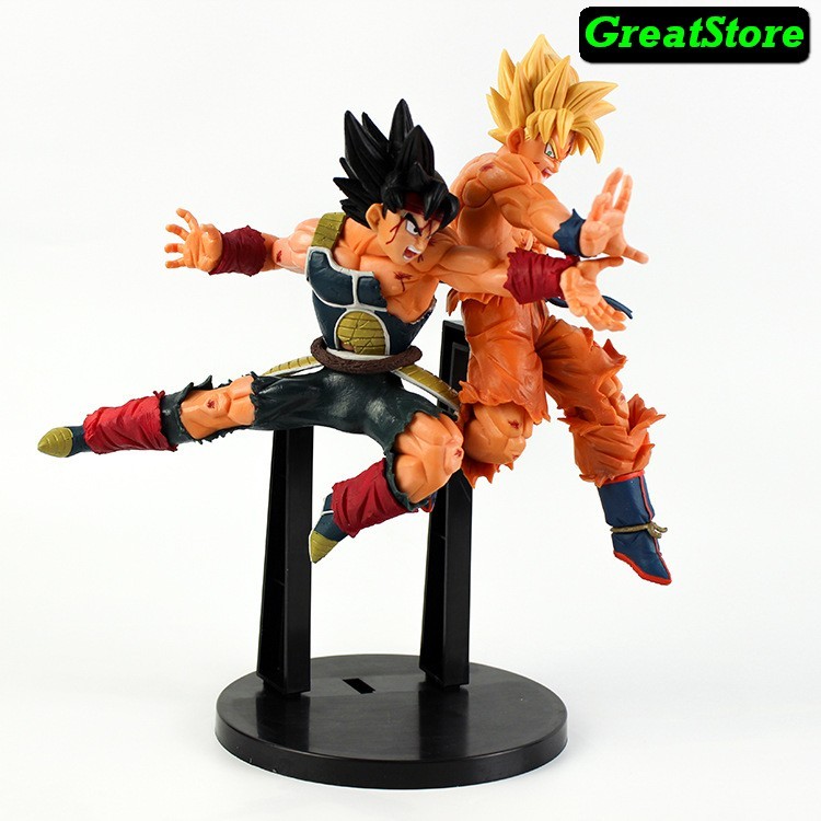 [Ready Stock] Model Dragonball Songoku And Bardock Fighting Status ...