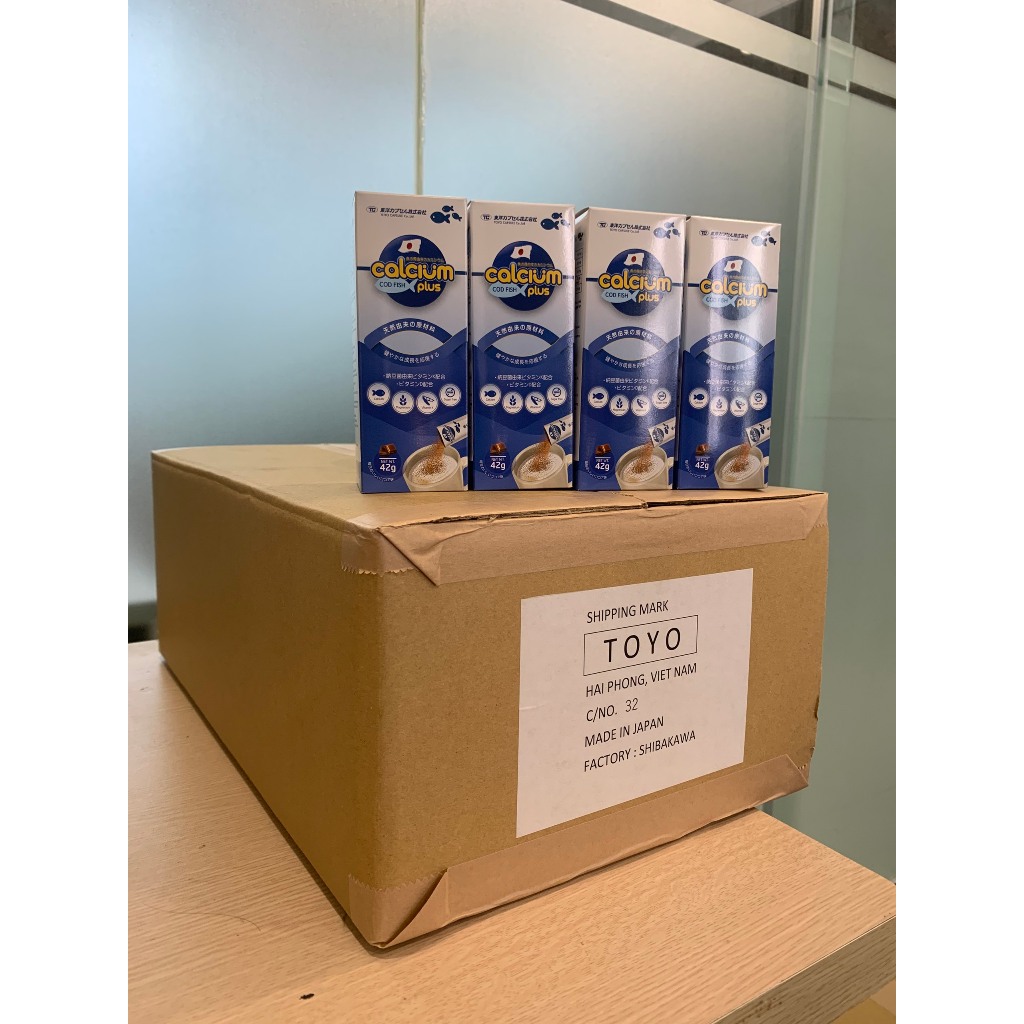 40 boxes of COD CALCIUM PLUS - Japanese organic CALCIUM - Optimize ...
