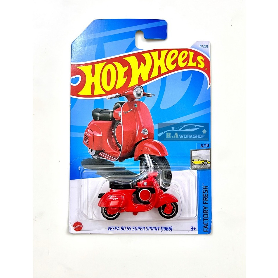 Hot wheels Genuine Model VESPA 90 SS SUPER Print 1966 (Case 2024 ...