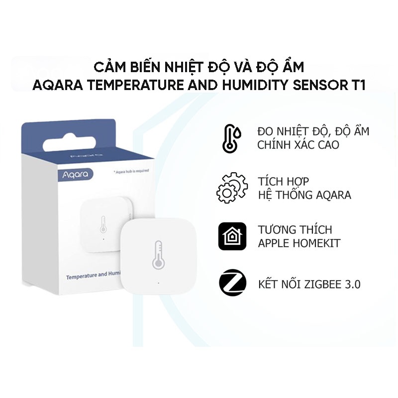 Aqara Temperature and Humidity Sensor T1 Temperature and Humidity