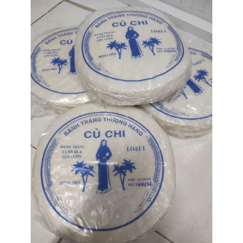 Thin Cu Chi rice paper, size 22cm | Shopee Malaysia