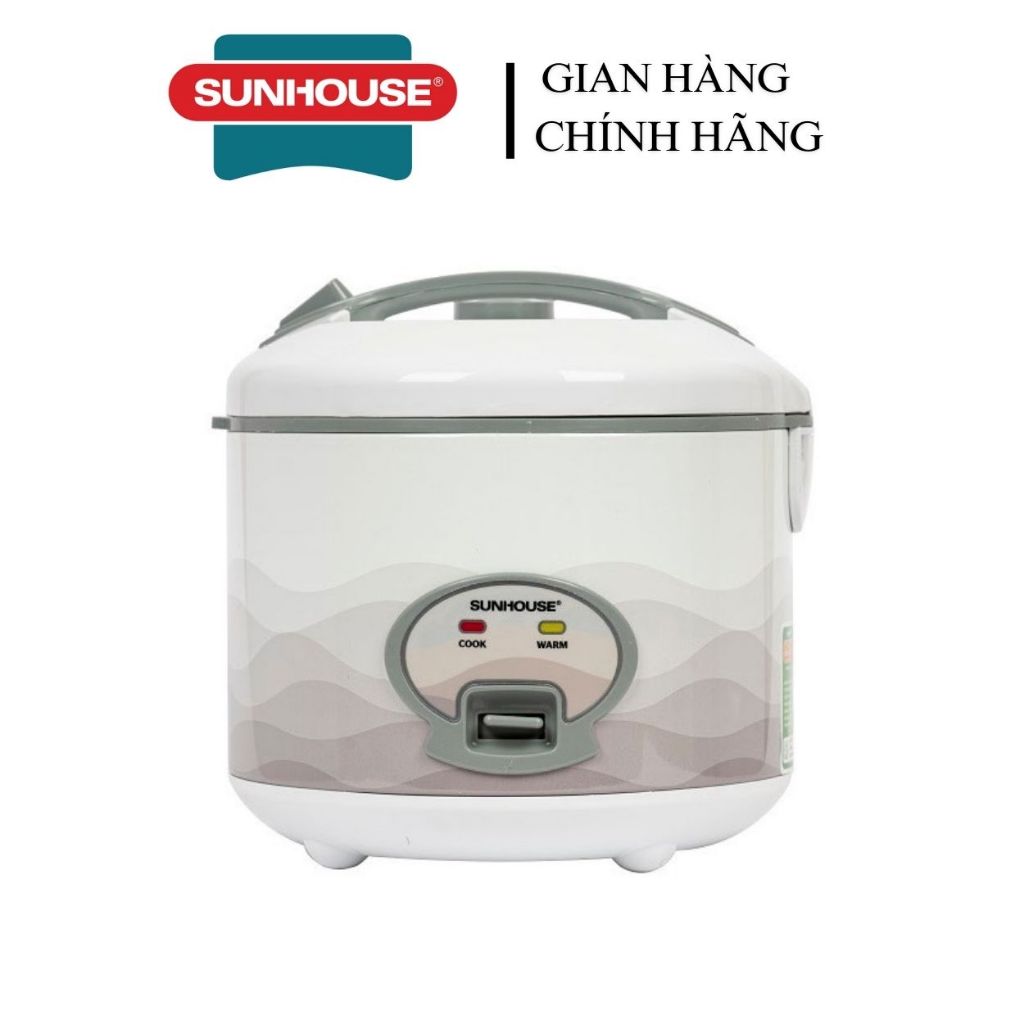 Sunhouse SHD8602 1.8L Rice Cooker With Capacity Of 700W Radiates Heat ...