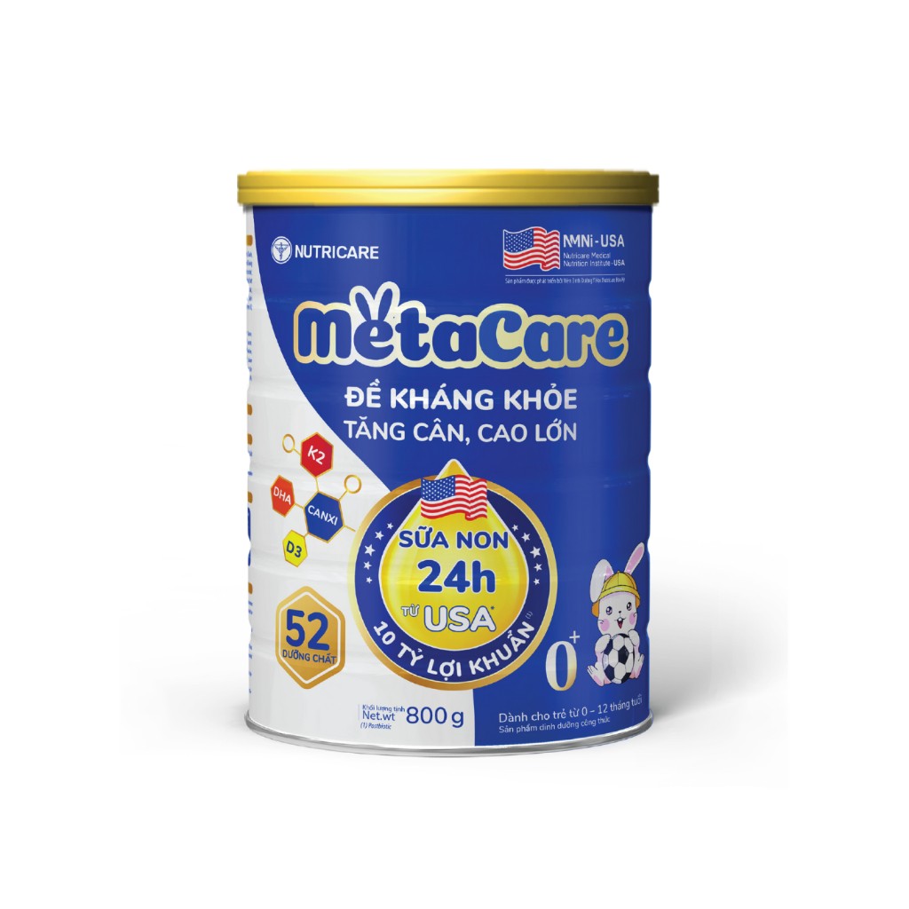 Metacare Green 0+ powdered milk can 800g Genuine Nutricare | Shopee ...