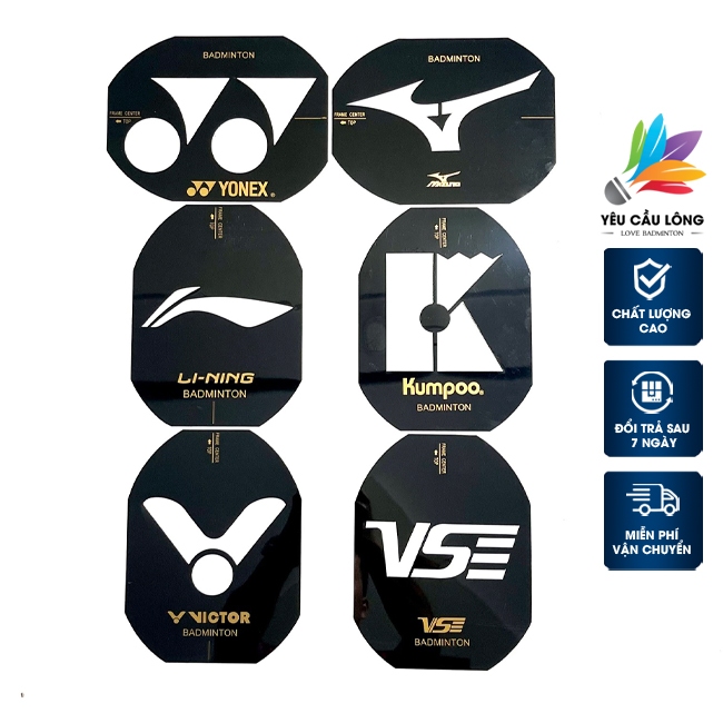 Yonex, Lining, Victor, Mizuno, Kumpoo and Ink Badminton Racket Paint ...