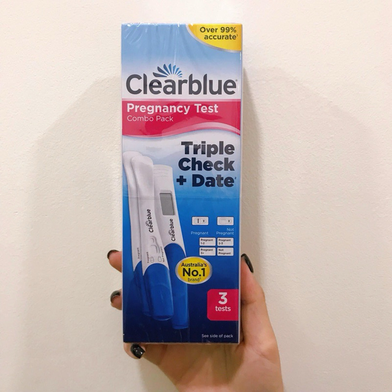 Clearblue triple check date Pregnancy Test Shopee Malaysia