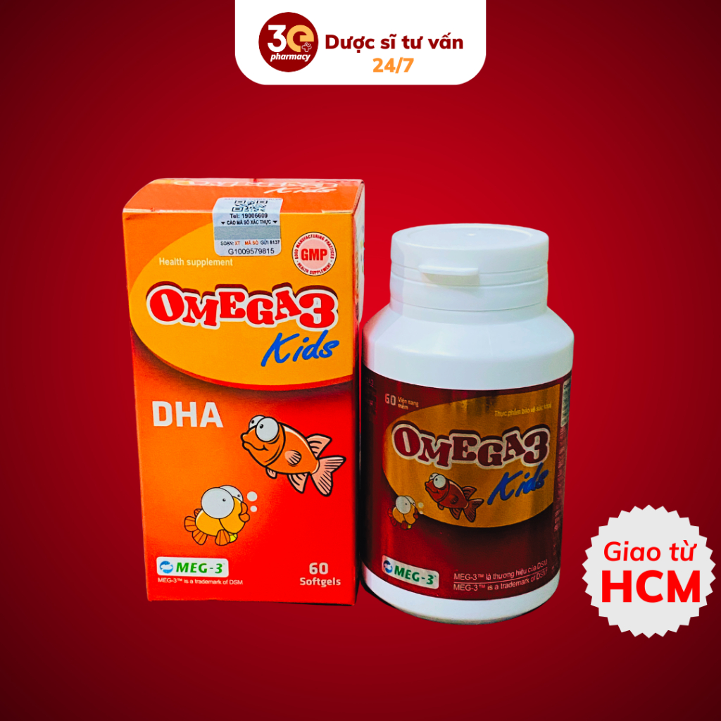 Omega 3 Kids fish oil oral tablet for children helps to improve