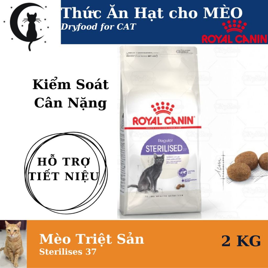 Royal CANIN STERILISED Cat Seed For Cats To Sterilize Weight