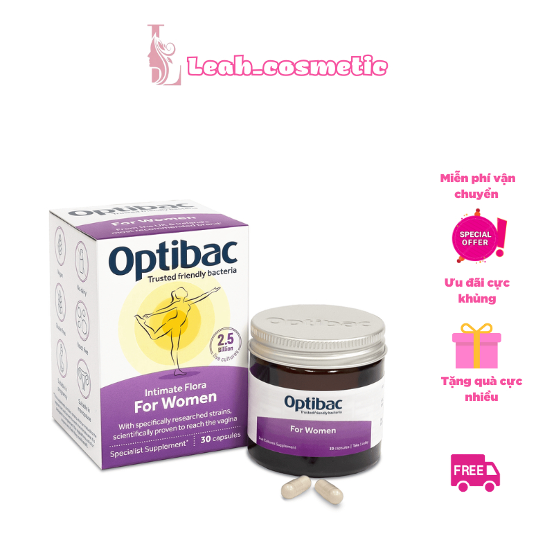 Optibac Purple - Gynecological Probiotics, Increase Immunity, Intimate ...