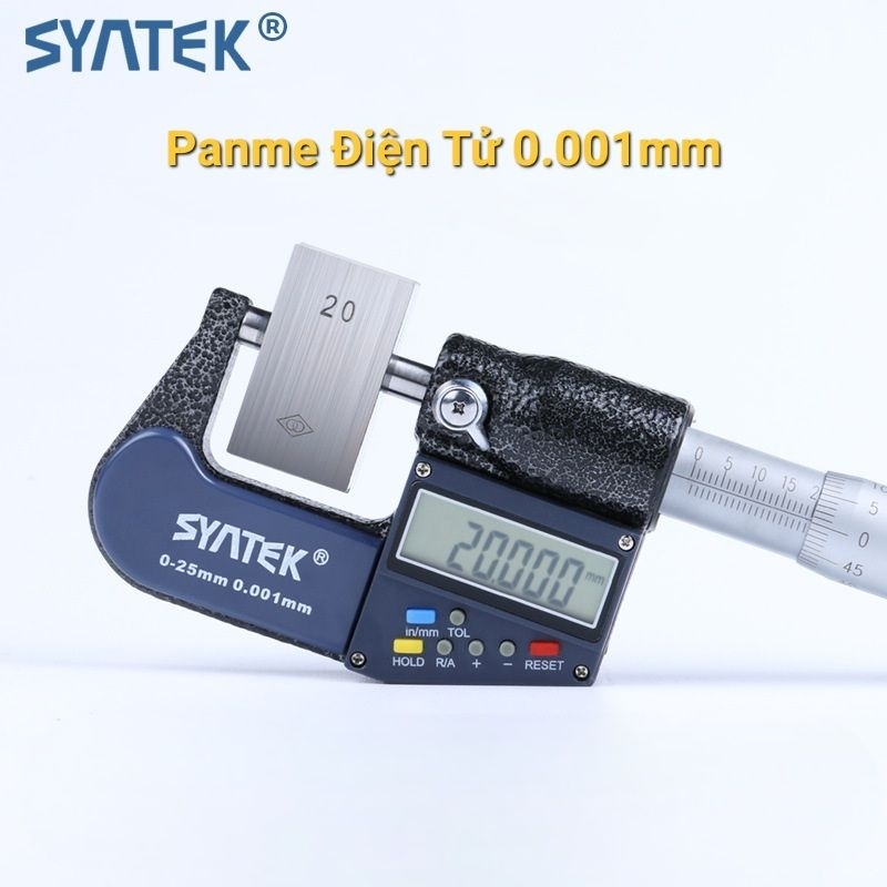 Syntek Digital Micrometer, resolution 0.001mm | Shopee Malaysia