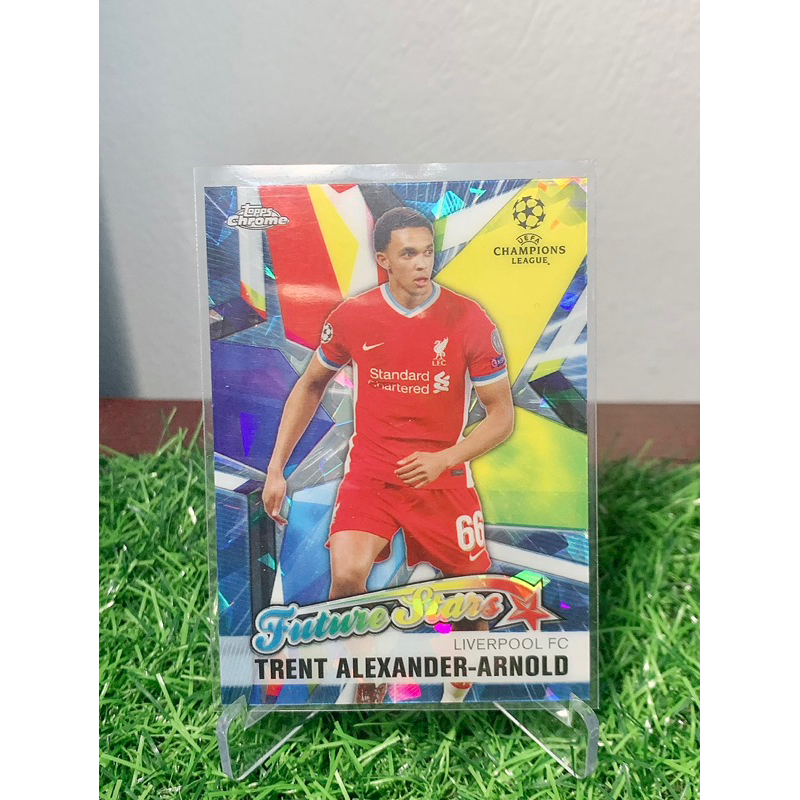 TOPPS Chrome アレクサンダーアーノルド リバプール カード サッカー 丸かっ