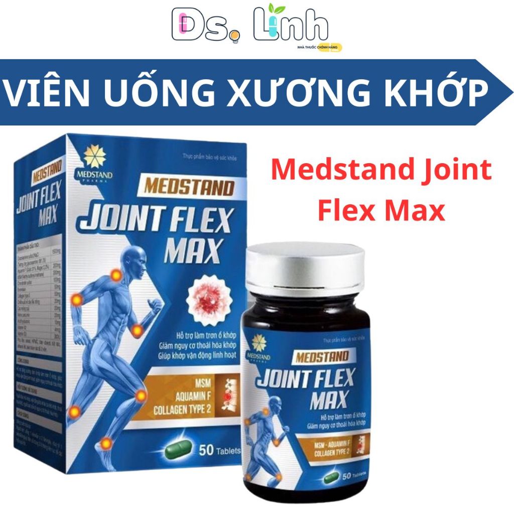 Med Stand Joint Flex Max Osteoarthritis Pain Oral Tablets Box Of 50 ...