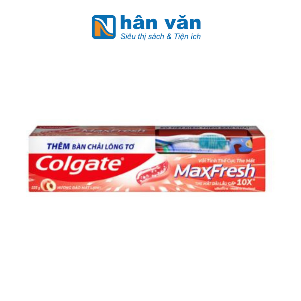 Colgate MaxFresh Cool Peach Flavor Toothpaste 225g | Shopee Malaysia