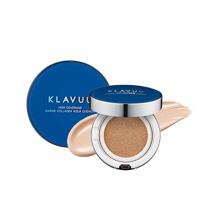 Korean Klavuu Water Powder Blue and Gray Cushion 12g SPF50+ | Shopee ...