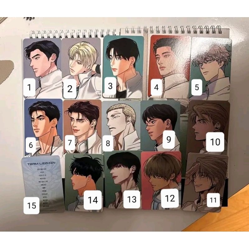[Odd Card] lezhin calendar set 2024 Shopee Malaysia
