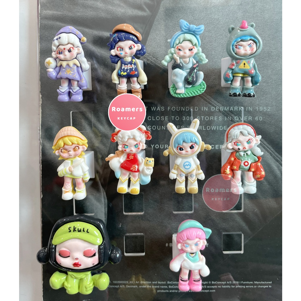 Special Mechanical Keyboard Button Popmart Doll Skullpanda DORA HOT ...