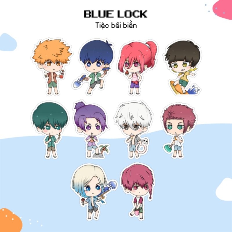 Blue Lock Standee Plastic Model (Beach Party Ver.) | Shopee Malaysia