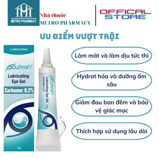 Ocufresh Lubricating Eye Gel-Carbomer 0.2%-Gel Eye Gel, Soothes Dry ...