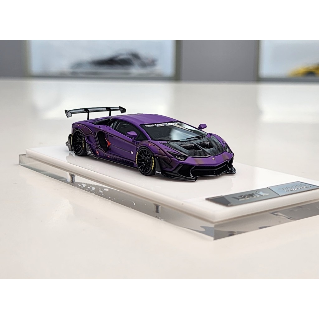 Lamborghini Aventador 1:64 LBWK Model Car (Purple) | Shopee Malaysia