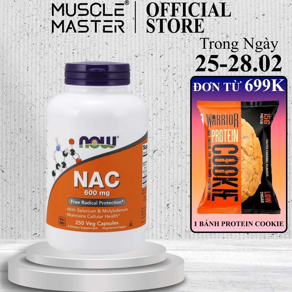 Liver Detox Food NOW NAC 600mg 100 Tablets | Shopee Malaysia