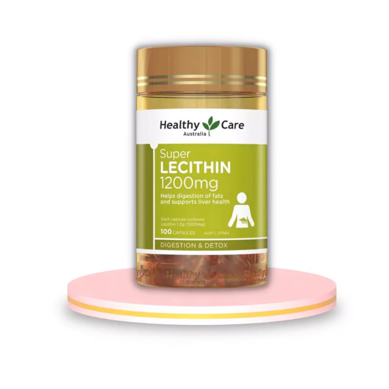 Healthy Care Super Lecithin Soy Germ Essence Oral Tablet 1200mg