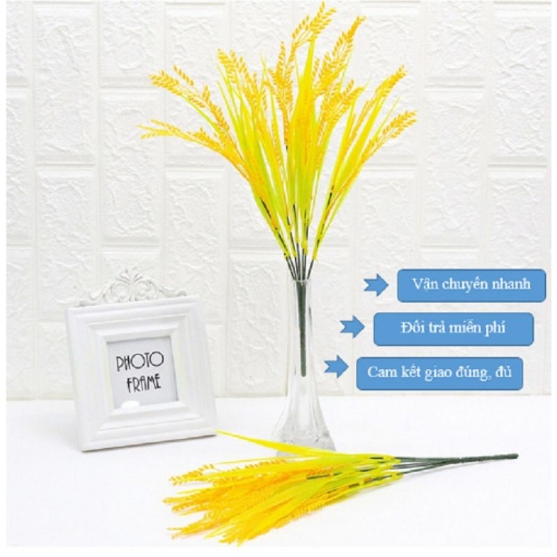 Premium fake rice flower 7 branches, 44cm | Shopee Malaysia