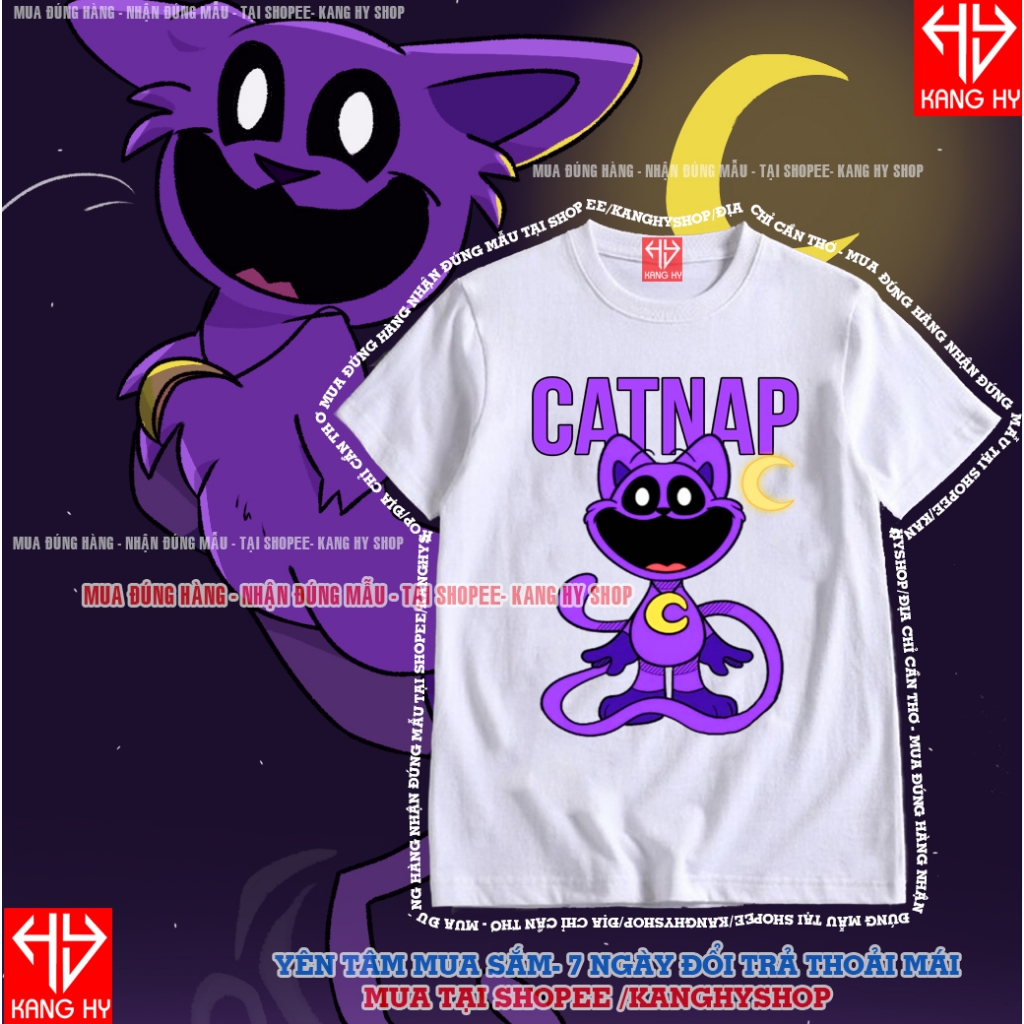 Catnap - Poppy playtime Printed T-shirt Available In All Sizes for ...