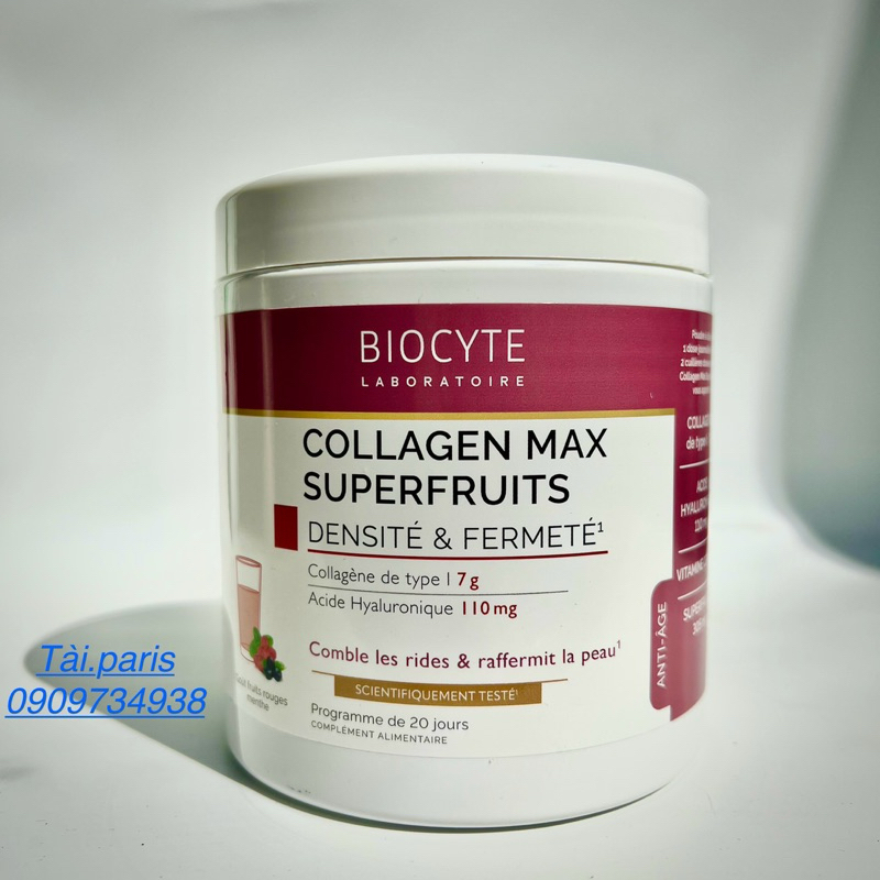 Biocyte Beauty Food Collagen Max Superfruits 260 G Collagen Supplement 