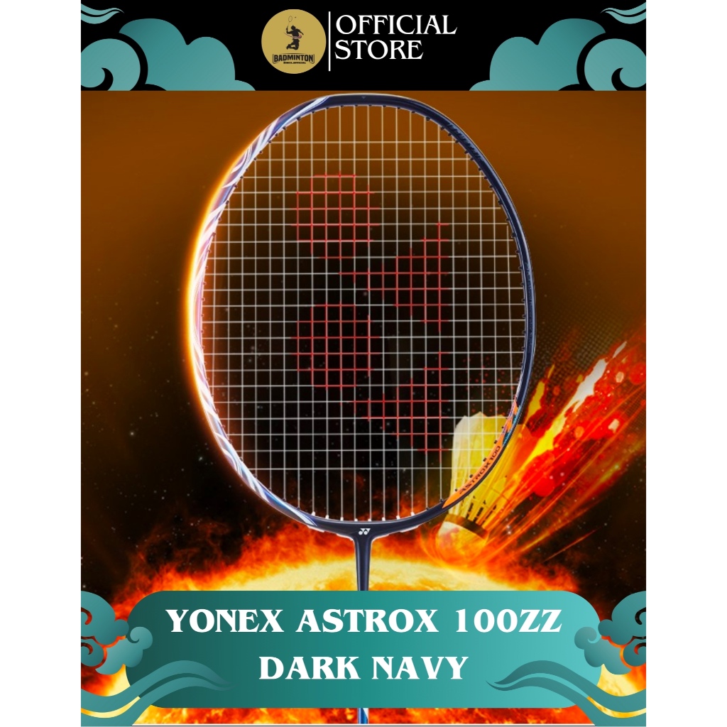 Badminton racket (ms16) Yonex Astrox 100zz Dark Navy with modern ...