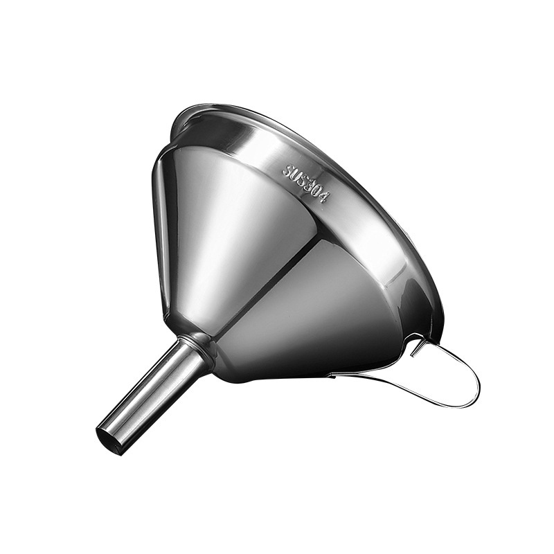 304 Stainless Steel Kitchen Funnel, Oil and Liquid Leak Filter ...