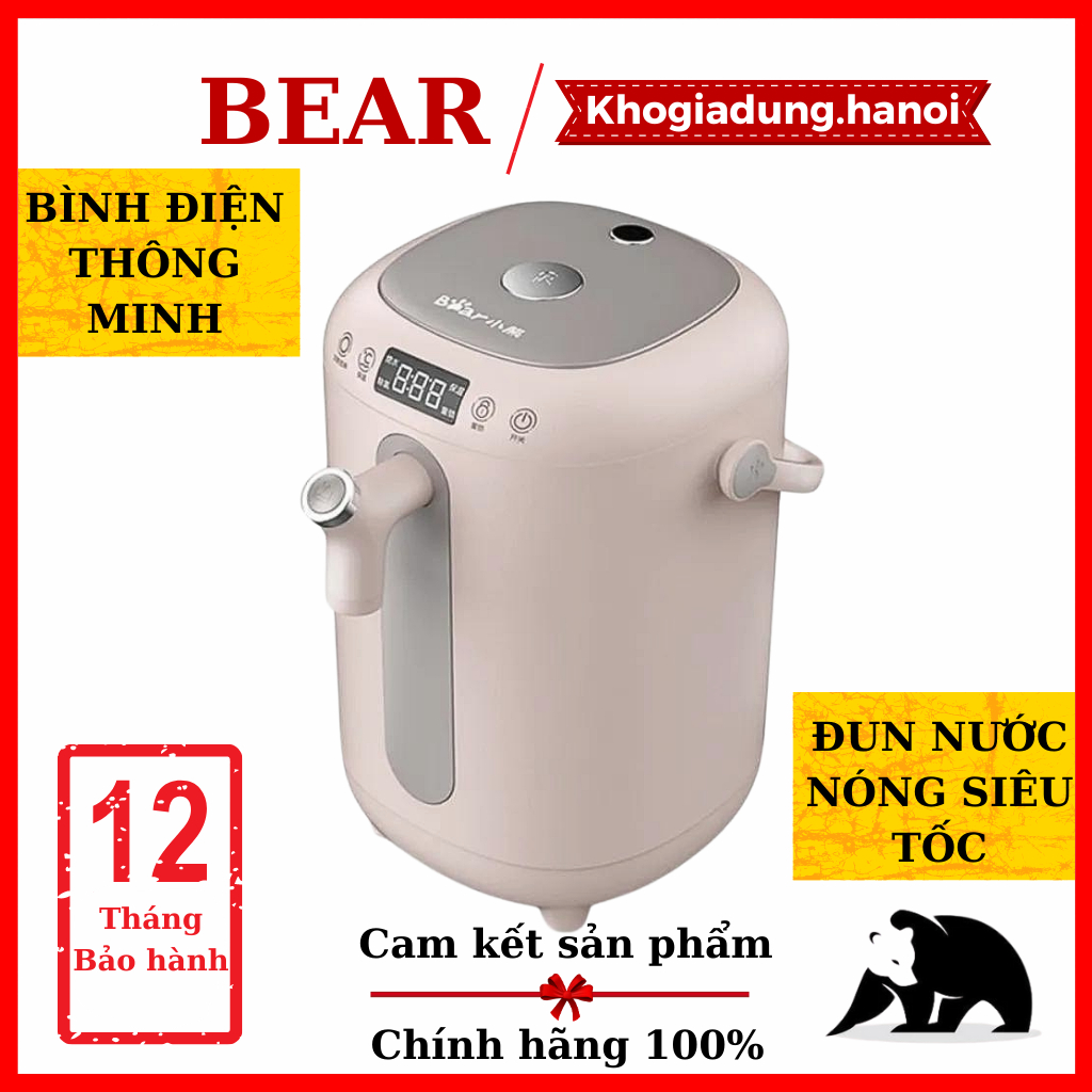 Bear H30B1 Smart Electric Kettle Boils Water Super Speed, Automatically