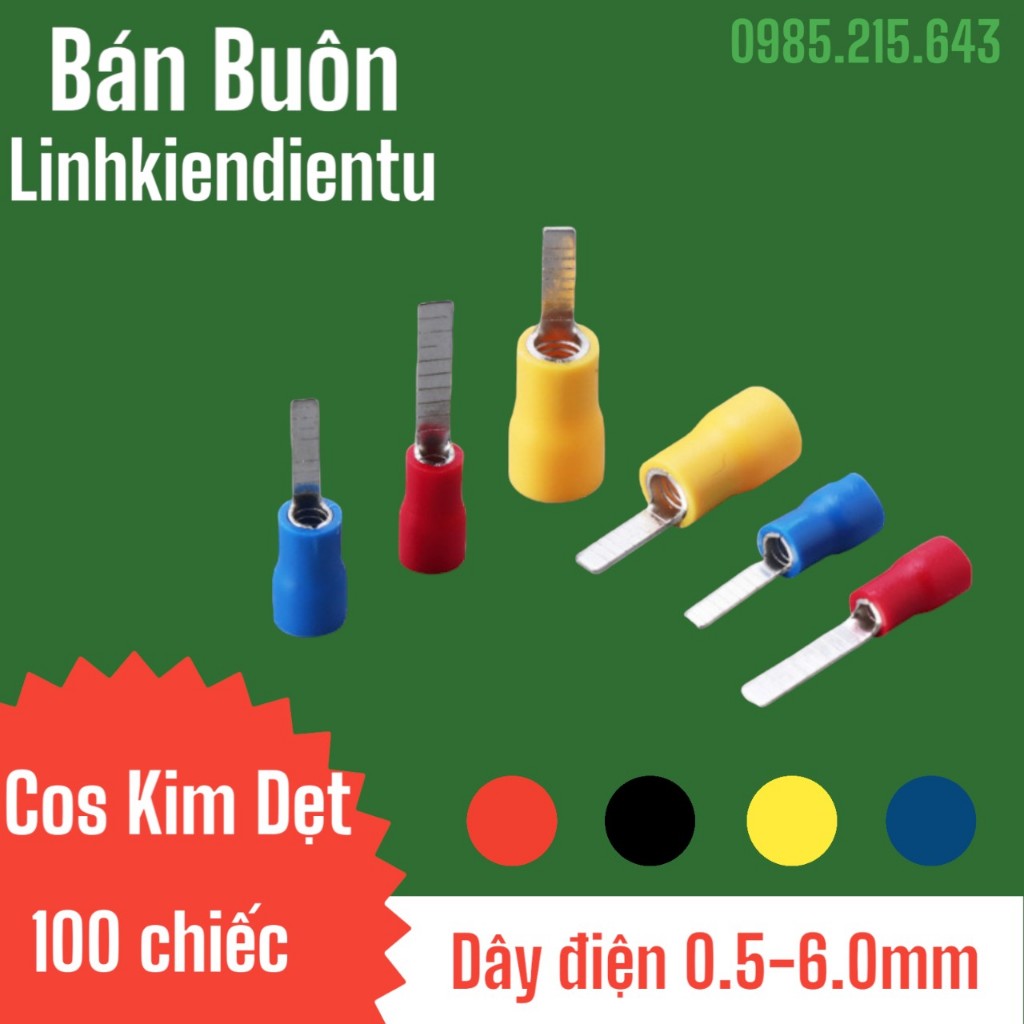 Flat needle cos, flat pin cos, flat needle, needle cos [100 pieces ...