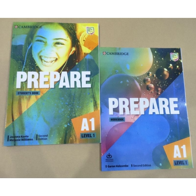 Prepare A2 Level 1 (SB+WB) | Shopee Malaysia