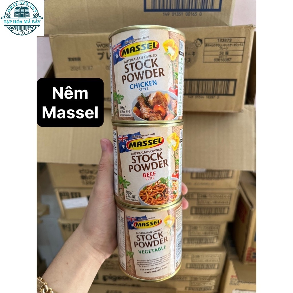 Massel Premium Stock Powder Vegetable / Chicken Beef No Monosodium