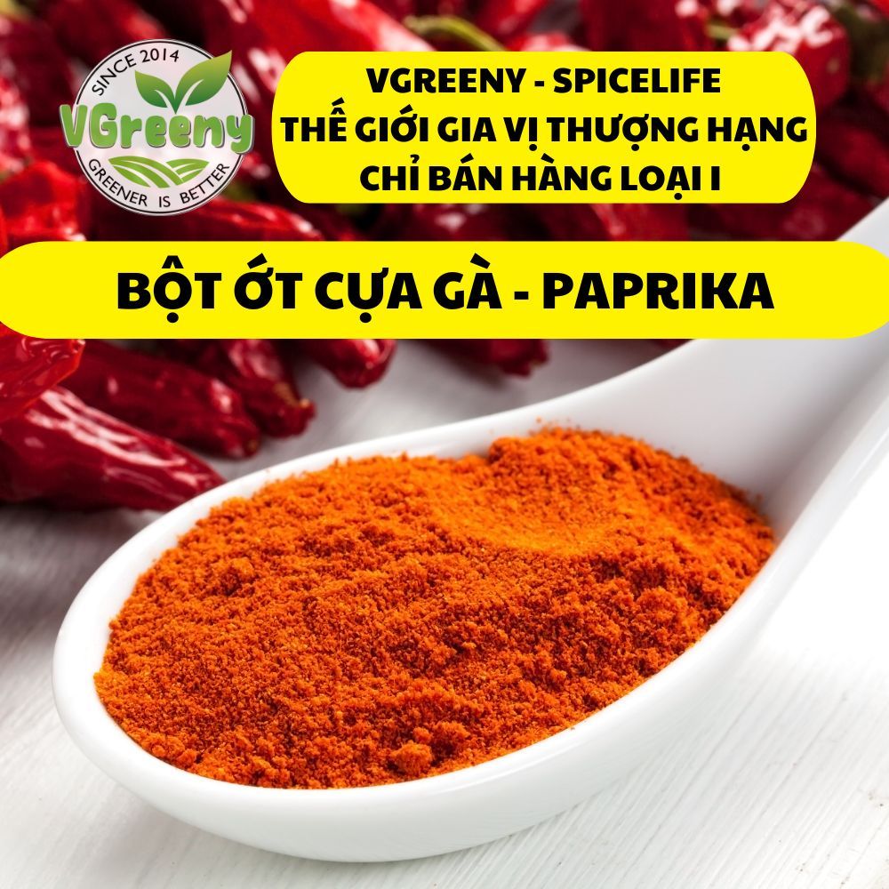 [100G - 500g] PAPRIKA CHICKEN CHILLI POWDER - Non-Spicy Smoked Chicken ...