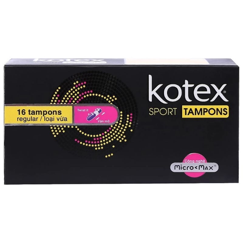 Kotex Tampon Sanitary Napkin 16 Pieces. Shopee Malaysia